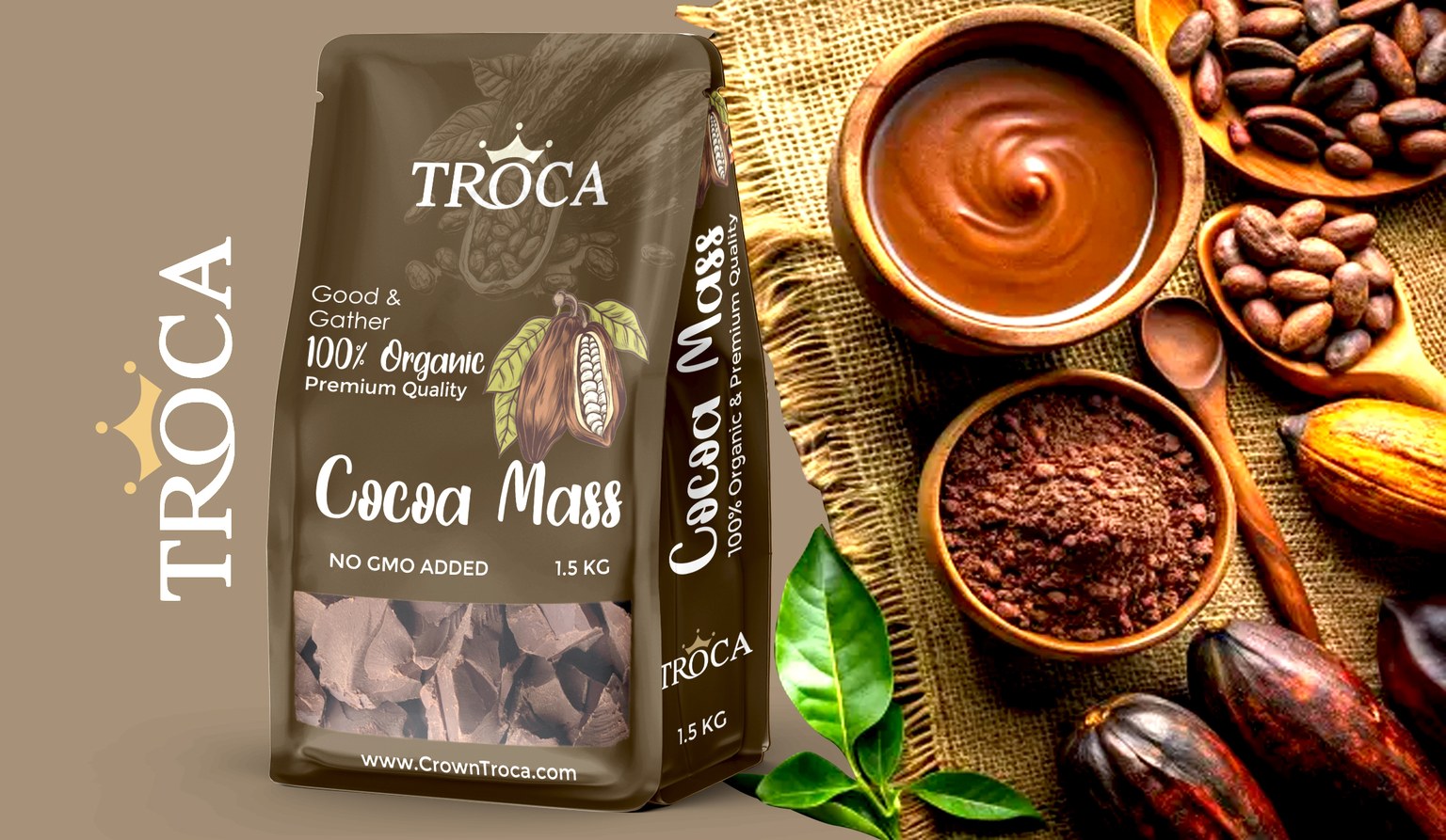 Premium Indian Organic Cocoa Mass