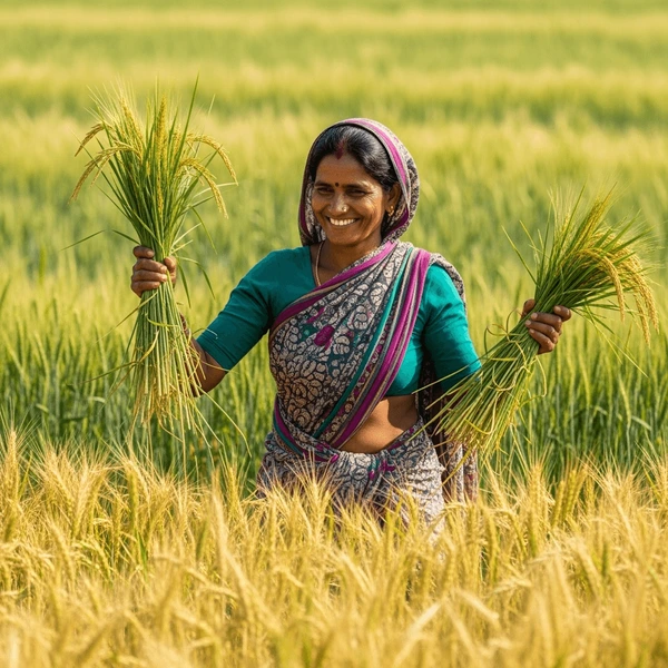 Farmer in Field